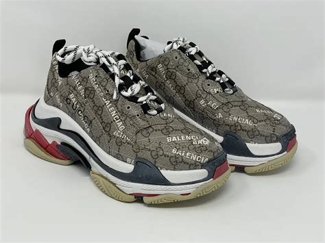 gucci per balenciaga triple s|gucci balenciaga triple s.